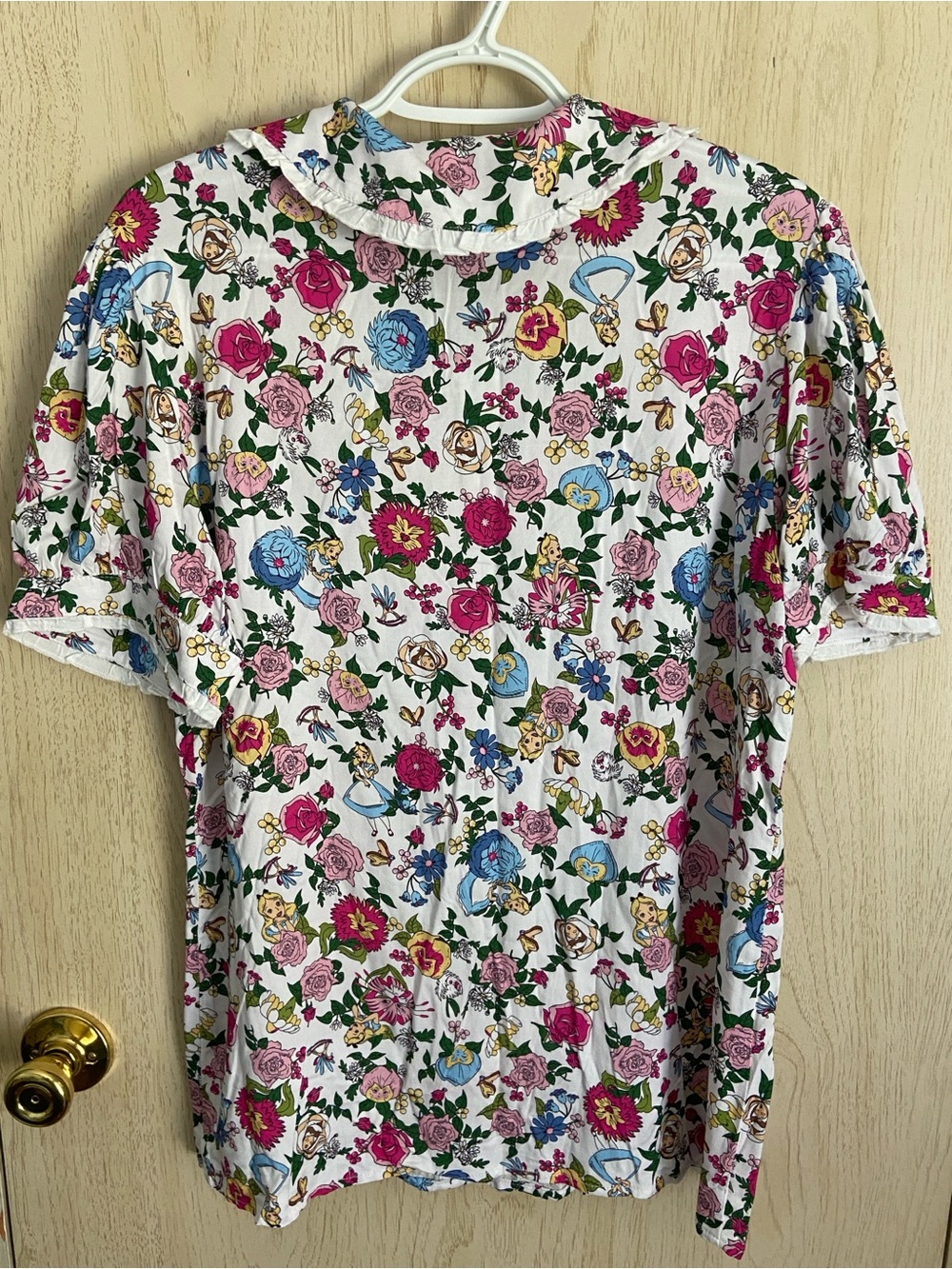 Ashley Eckstein Designer Showcase Disney Epcot Alice In Wonderland Blouse Sz XL - Picture 5 of 7